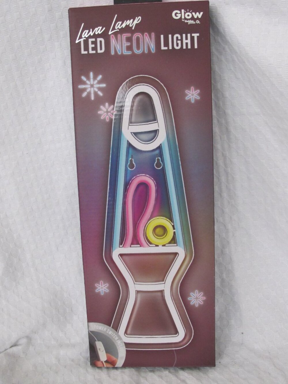 Gabba Goods Lava Lamp LED Neon Light
